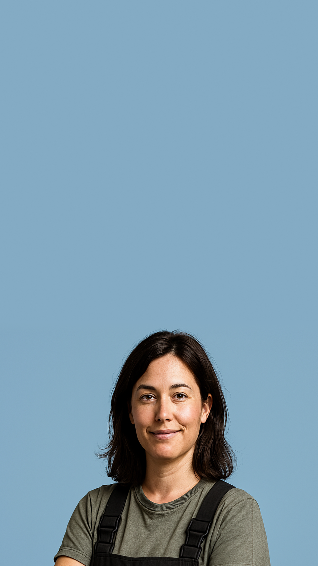 Woman with arms crossed